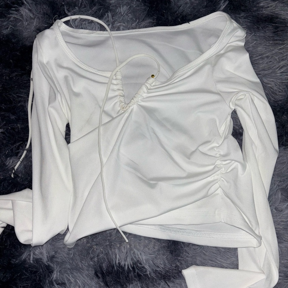 White long sleeves
